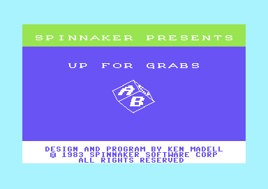 Up for Grabs screenshot 2 for Commodore 64